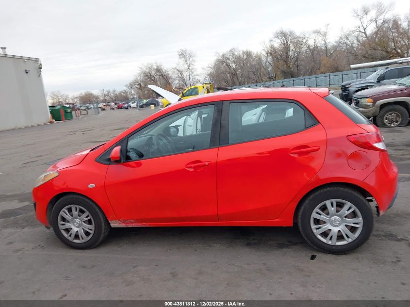 2014 Mazda Mazda2 Sport VIN: JM1DE1KZ4E0186265 Lot: 43811812