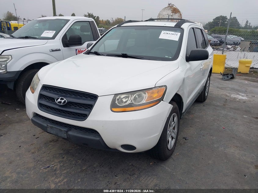 5NMSG13D19H266407 2009 HYUNDAI SANTA FE photo no. 2