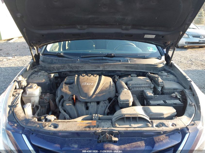 2013 Hyundai Sonata Gls VIN: 5NPEB4AC2DH639649 Lot: 43811828