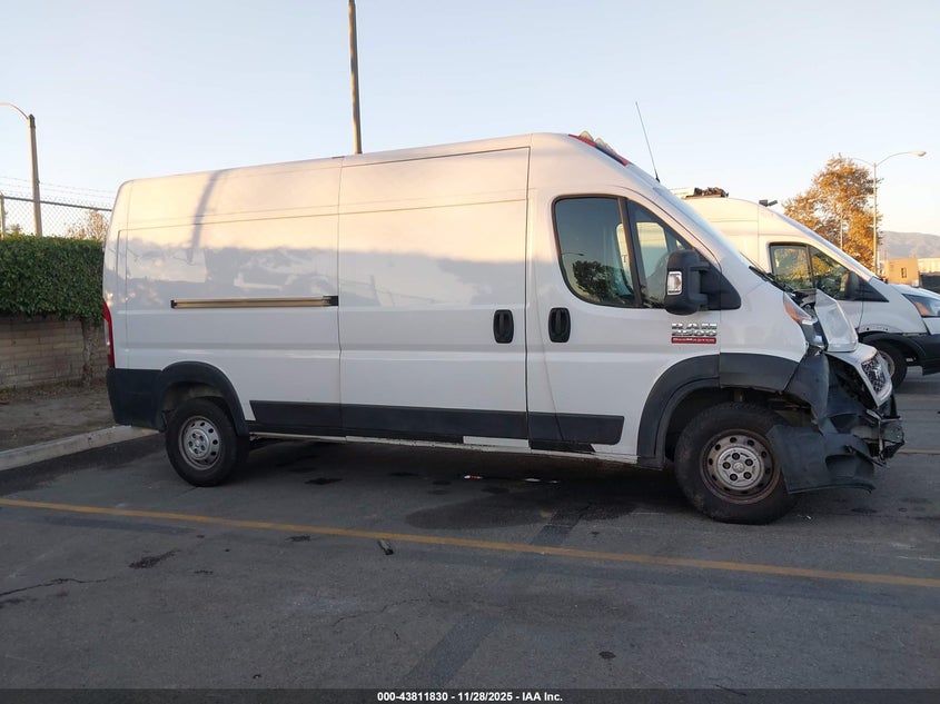 2019 Ram Promaster 2500 High Roof 159 Wb VIN: 3C6TRVDG4KE503751 Lot: 43811830