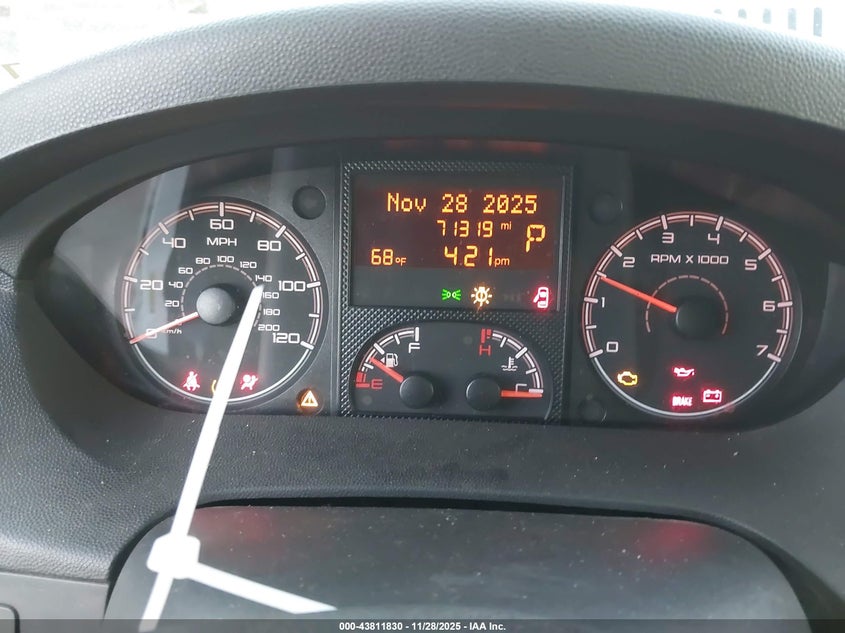 2019 Ram Promaster 2500 High Roof 159 Wb VIN: 3C6TRVDG4KE503751 Lot: 43811830