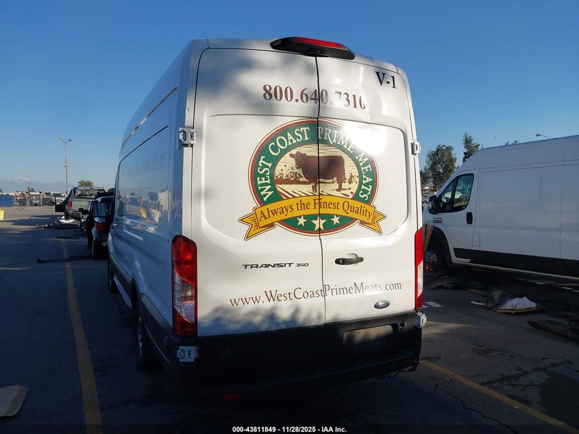 2019 Ford Transit-350 VIN: 1FTBW3XM1KKB74331 Lot: 43811849