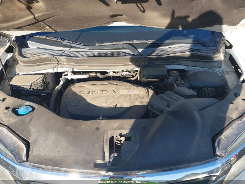 2017 Honda Pilot Ex-L VIN: 5FNYF5H52HB045498 Lot: 43811861