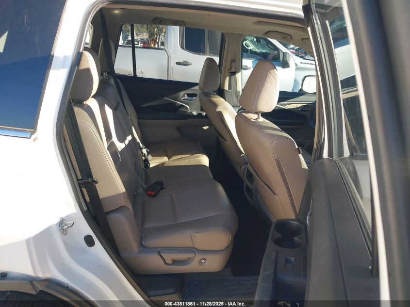 2017 Honda Pilot Ex-L VIN: 5FNYF5H52HB045498 Lot: 43811861