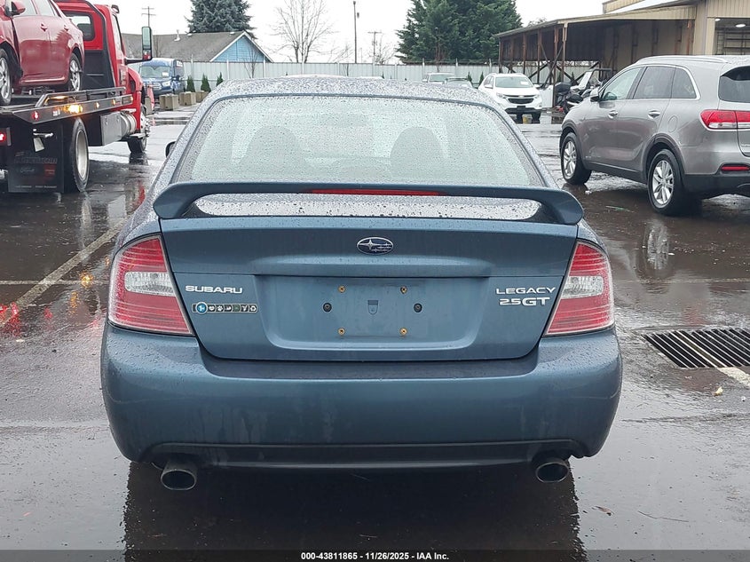 2005 Subaru Legacy 2.5Gt Limited VIN: 4S3BL676854207183 Lot: 43811865