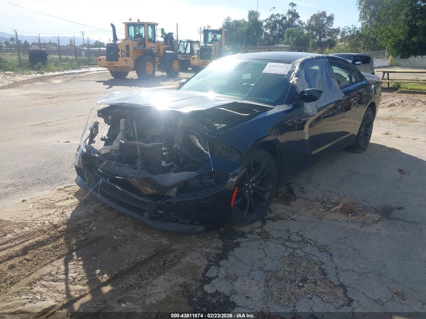 Vin: 2c3cdxhg6hh667114, lot: 44307332, dodge charger sxt rwd 20172