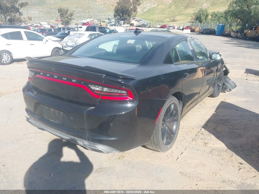 Vin: 2c3cdxhg6hh667114, lot: 44307332, dodge charger sxt rwd 20174