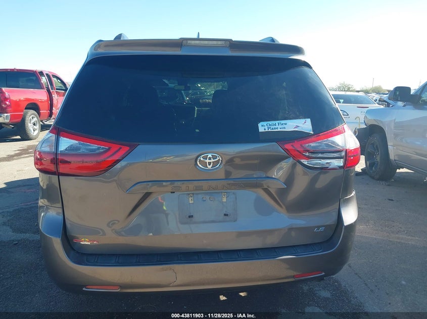 2020 Toyota Sienna Le VIN: 5TDKZ3DCXLS067856 Lot: 43811903