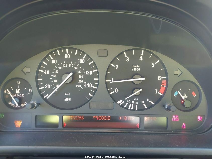 2003 BMW 530Ia VIN: WBADT63423CK42329 Lot: 43811904