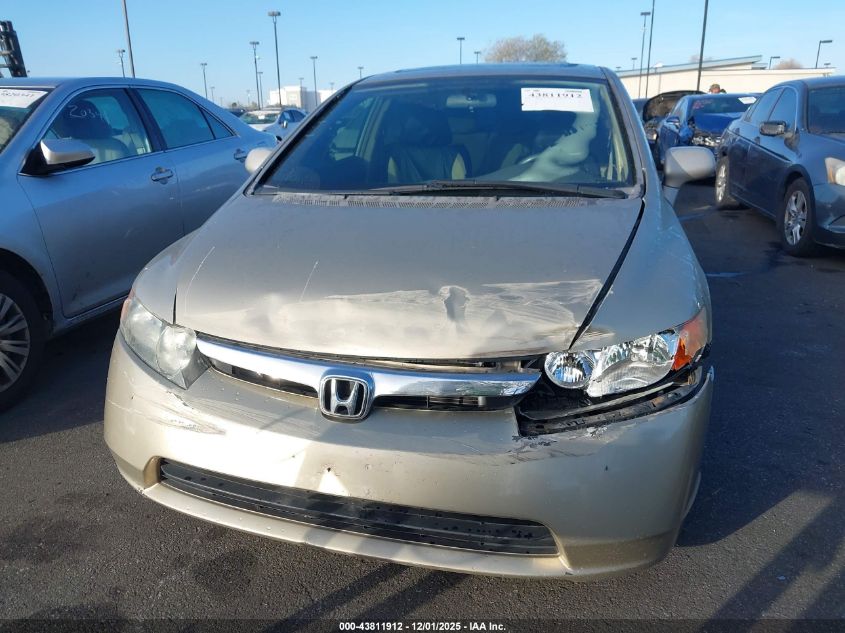 2007 Honda Civic Ex VIN: 1HGFA16877L117921 Lot: 43811912