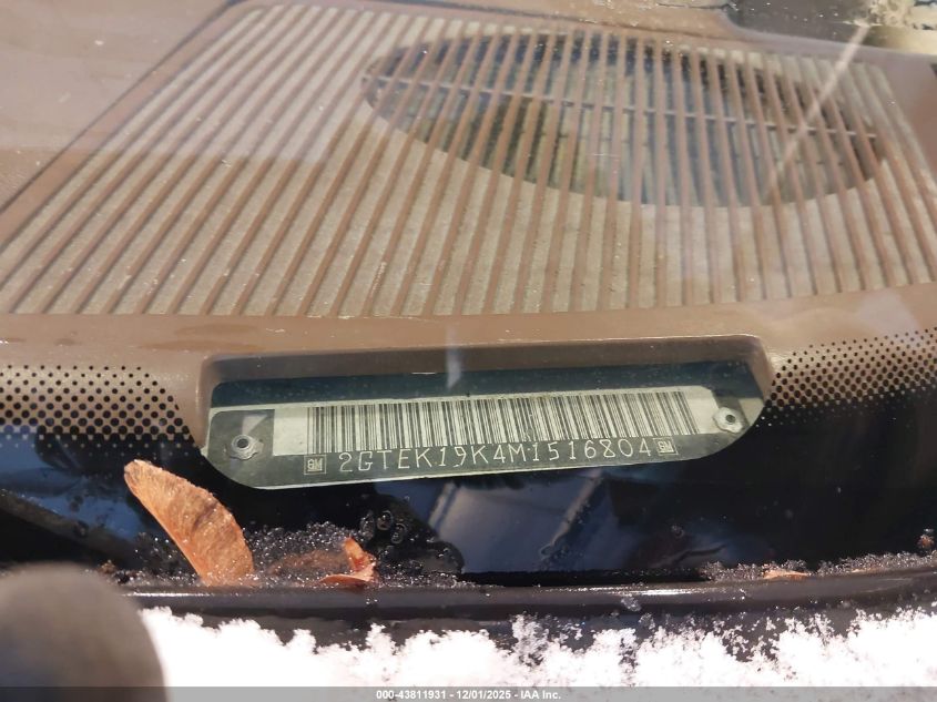 1991 GMC Sierra K1500 VIN: 2GTEK19K4M1516804 Lot: 43811931