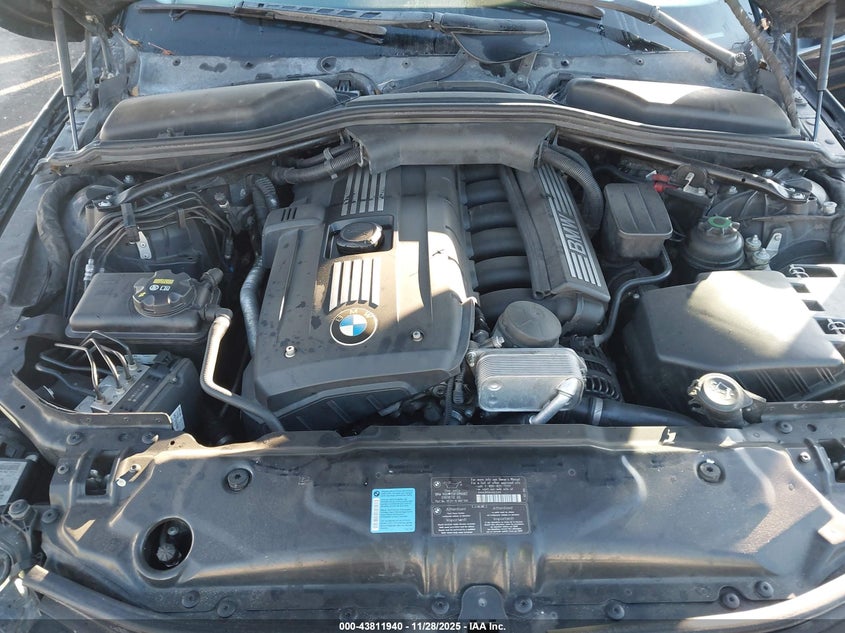 2008 BMW 528I VIN: WBANU53558C110192 Lot: 43811940