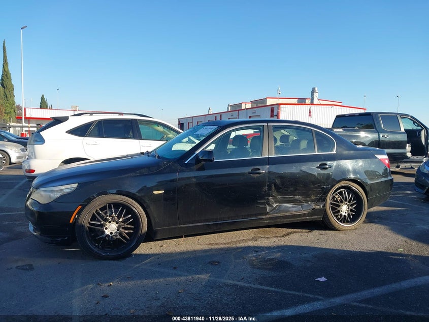 2008 BMW 528I VIN: WBANU53558C110192 Lot: 43811940
