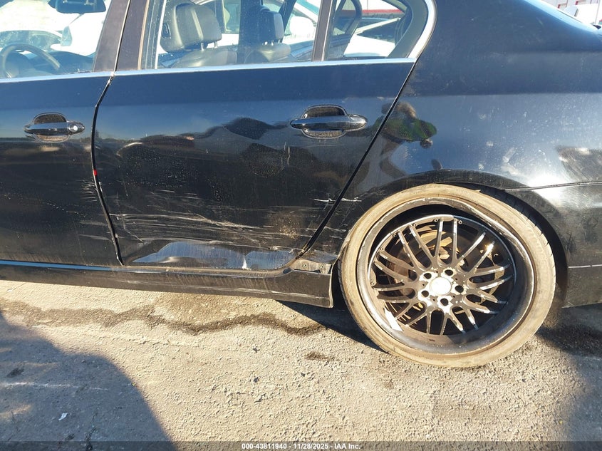 2008 BMW 528I VIN: WBANU53558C110192 Lot: 43811940