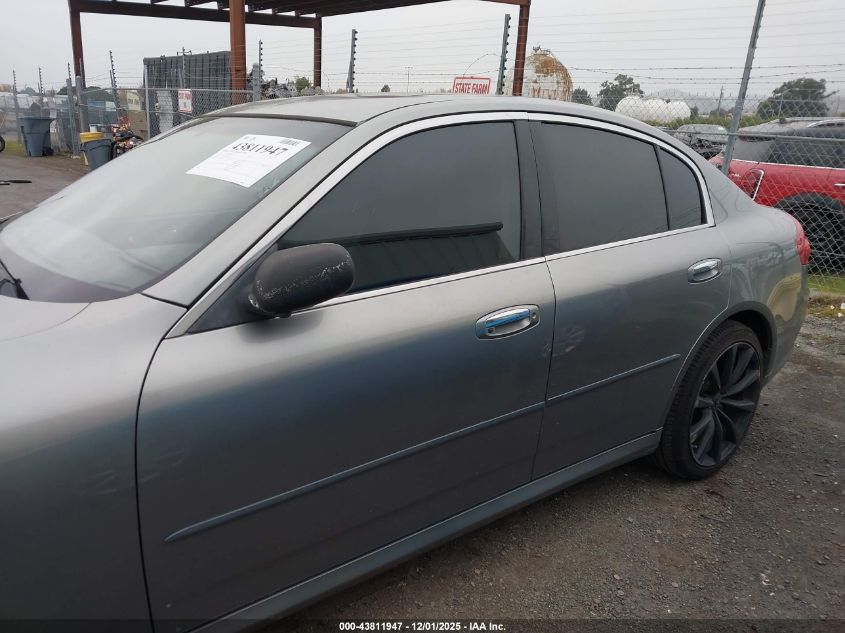 2005 Infiniti G35 VIN: JNKCV51E35M215652 Lot: 43811947