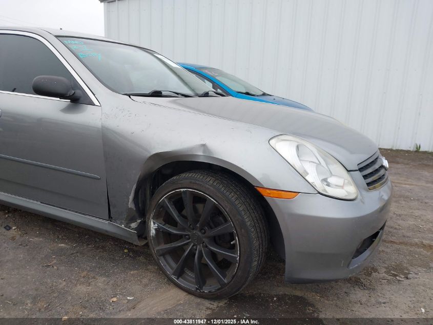 2005 Infiniti G35 VIN: JNKCV51E35M215652 Lot: 43811947