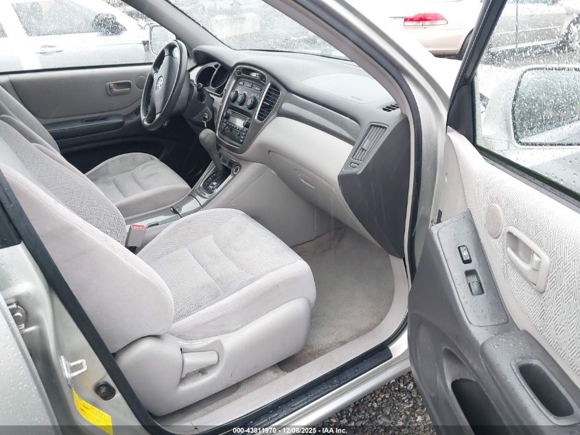 2002 Toyota Highlander V6 VIN: JTEGF21A220035069 Lot: 43811970