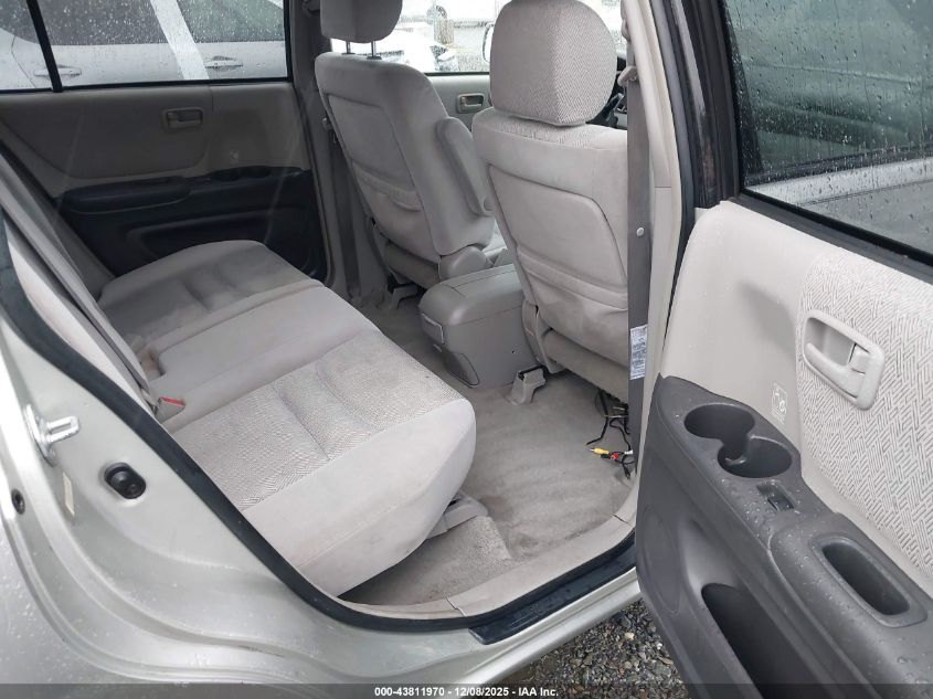 2002 Toyota Highlander V6 VIN: JTEGF21A220035069 Lot: 43811970