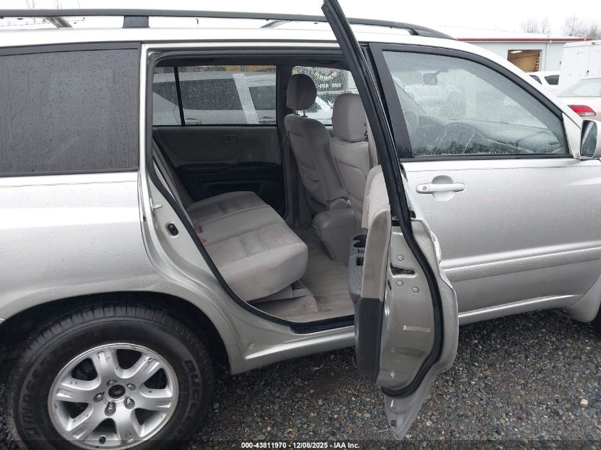 2002 Toyota Highlander V6 VIN: JTEGF21A220035069 Lot: 43811970