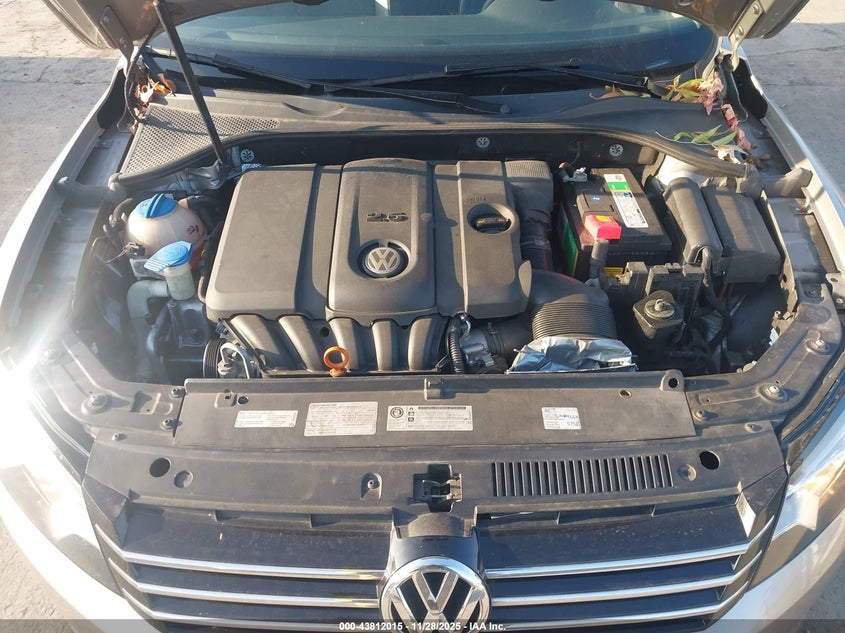 2013 Volkswagen Passat 2.5L Wolfsburg Edition VIN: 1VWAP7A34DC145934 Lot: 43812015