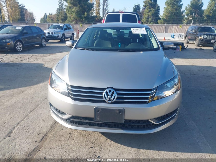 2013 Volkswagen Passat 2.5L Wolfsburg Edition VIN: 1VWAP7A34DC145934 Lot: 43812015