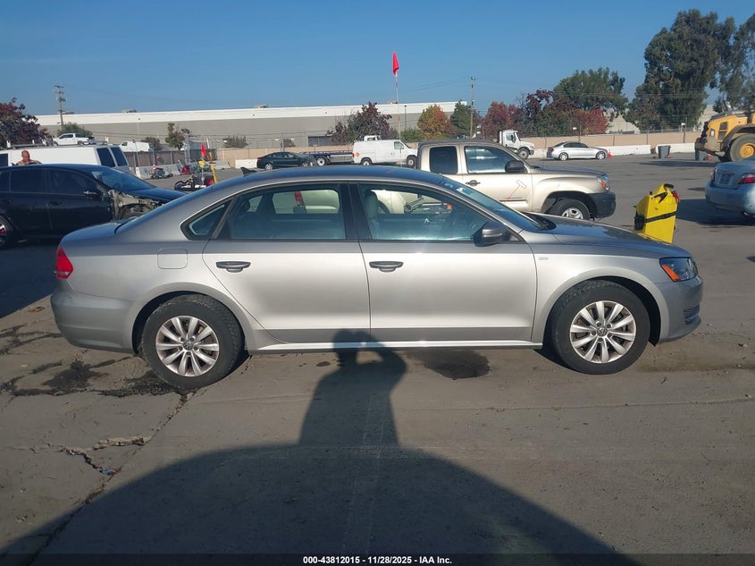 2013 Volkswagen Passat 2.5L Wolfsburg Edition VIN: 1VWAP7A34DC145934 Lot: 43812015