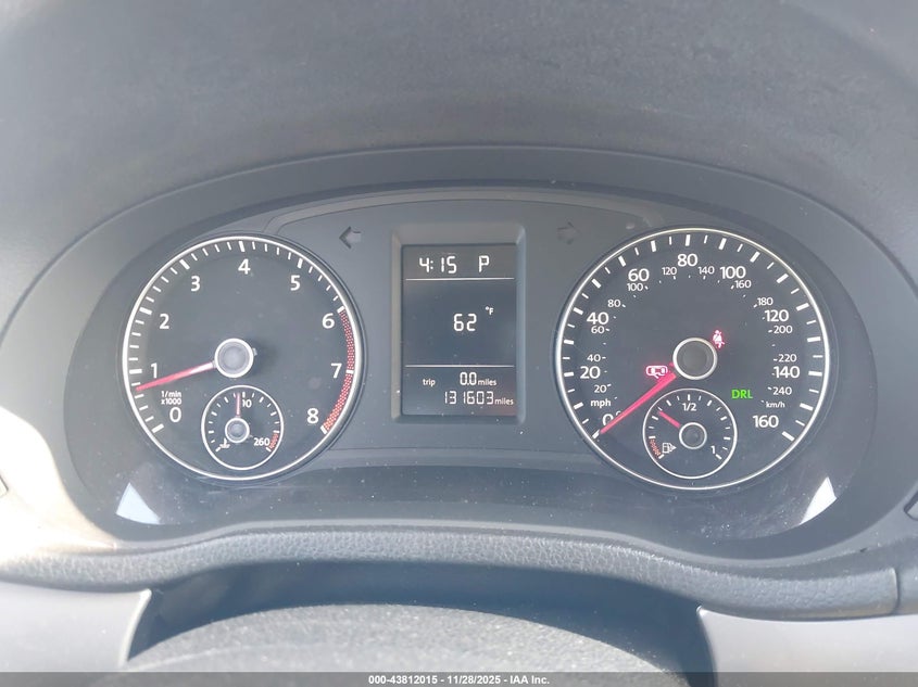 2013 Volkswagen Passat 2.5L Wolfsburg Edition VIN: 1VWAP7A34DC145934 Lot: 43812015