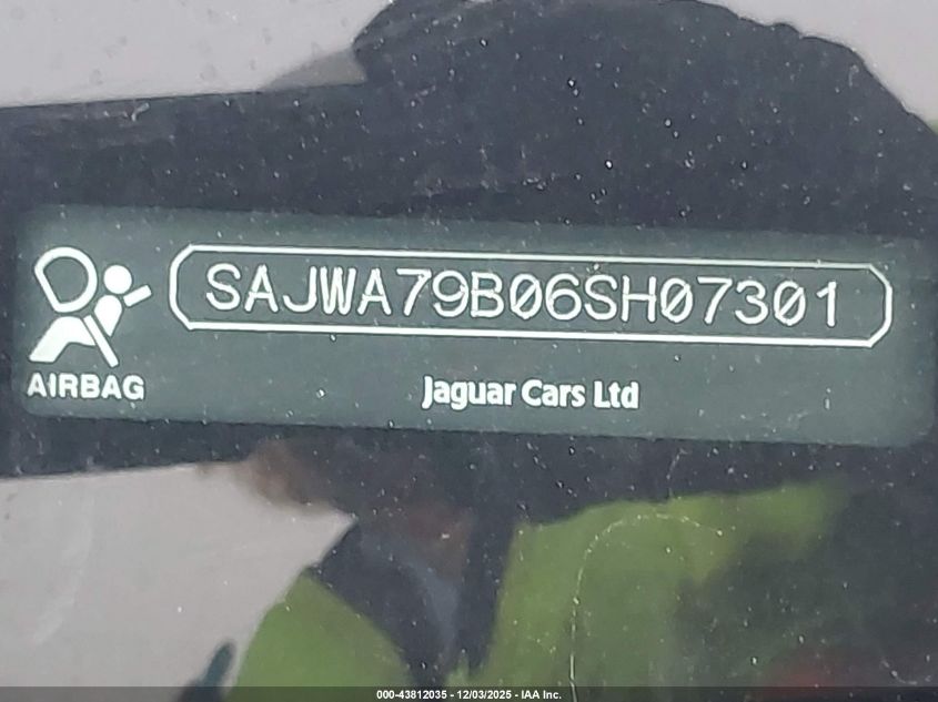 2006 Jaguar Xj Xj8 L VIN: SAJWA79B06SH07301 Lot: 43812035