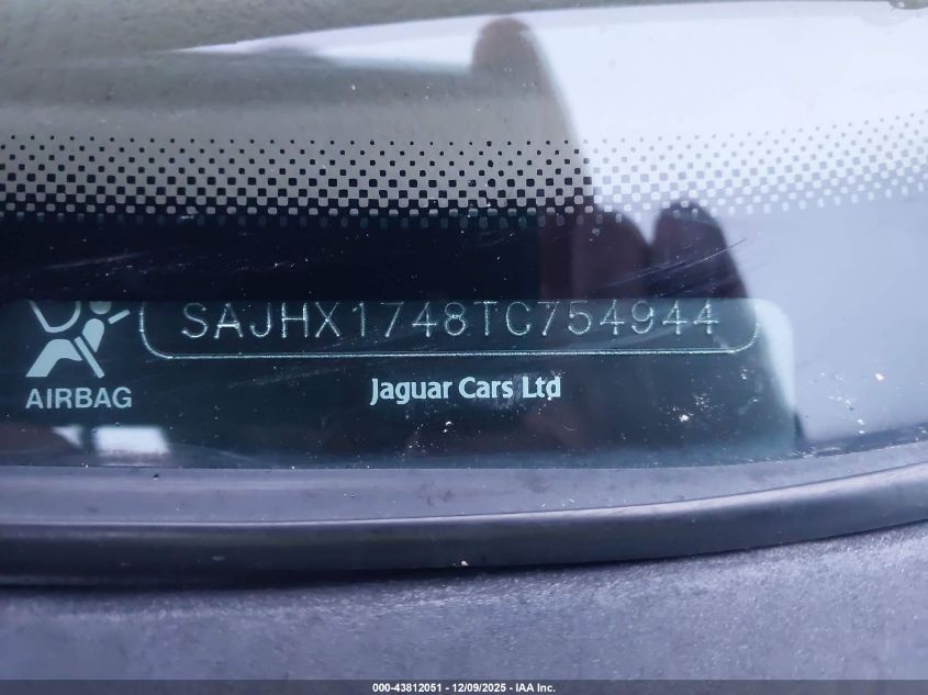 1996 Jaguar Xj6 VIN: SAJHX1748TC754944 Lot: 43812051