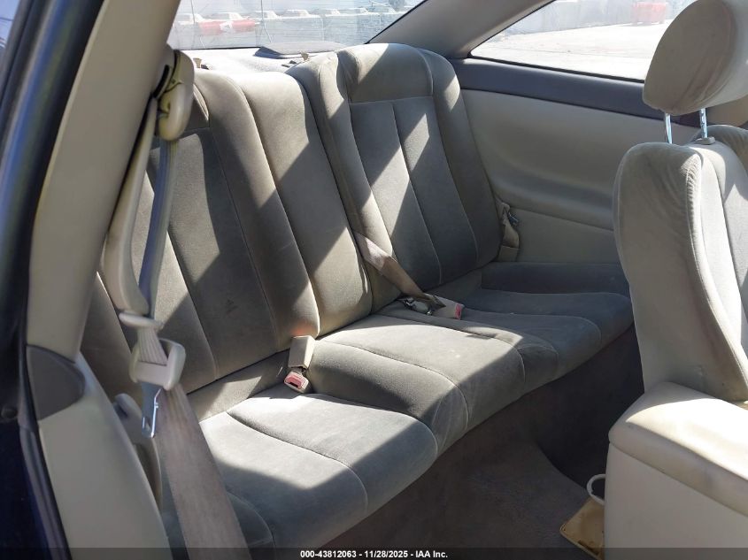 2002 Toyota Camry Solara Se VIN: 2T1CE22P62C008729 Lot: 43812063