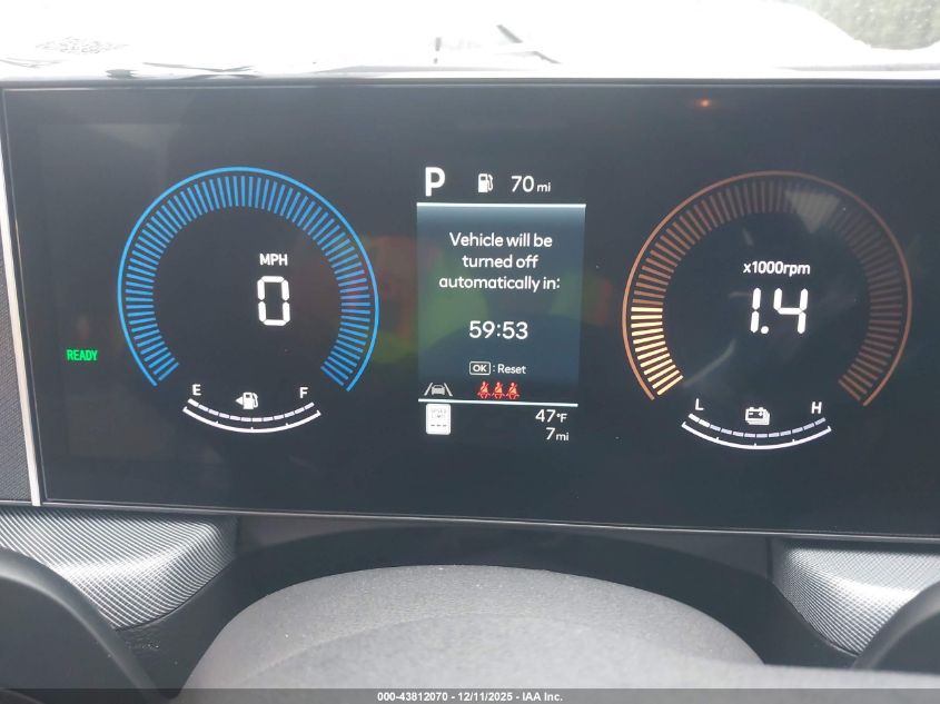 2026 Hyundai Sonata Hybrid Blue VIN: KMHL24JJ6TA143566 Lot: 43812070