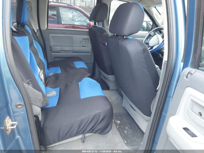 2005 Dodge Dakota Slt VIN: 1D7HW48N15S156395 Lot: 43812112