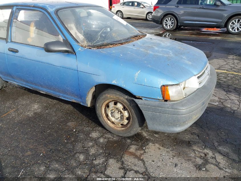 1993 Toyota Tercel Std VIN: JT2EL46S3P0301765 Lot: 43812134