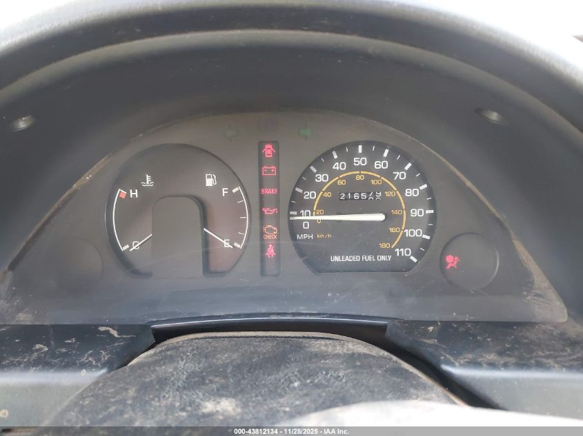 1993 Toyota Tercel Std VIN: JT2EL46S3P0301765 Lot: 43812134