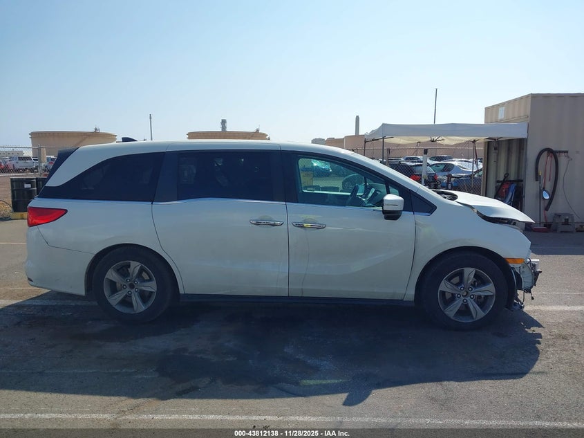 2018 Honda Odyssey Ex-L VIN: 5FNRL6H74JB108286 Lot: 43812138