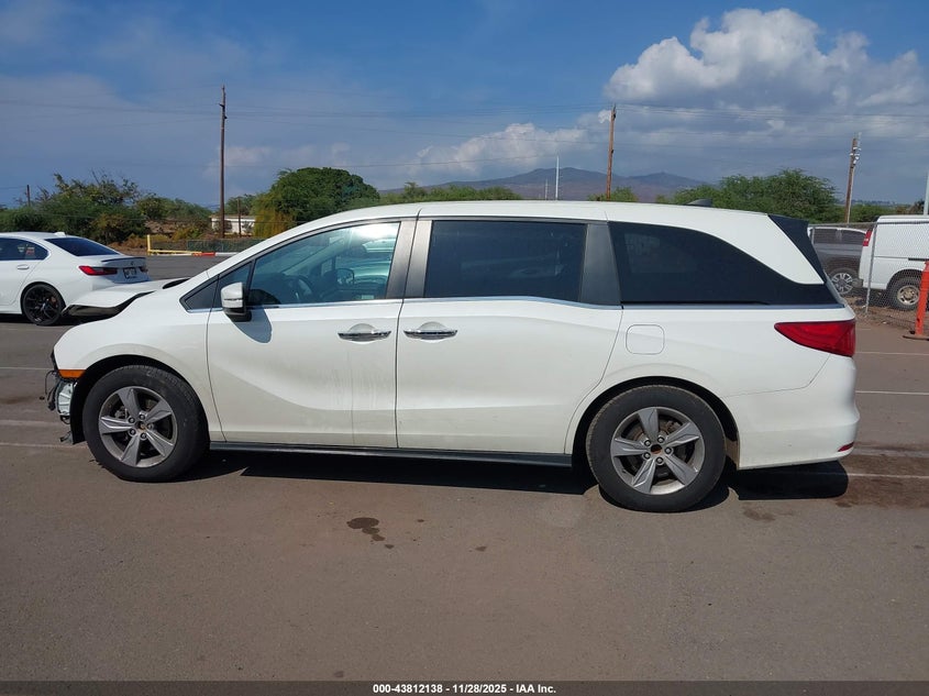 2018 Honda Odyssey Ex-L VIN: 5FNRL6H74JB108286 Lot: 43812138