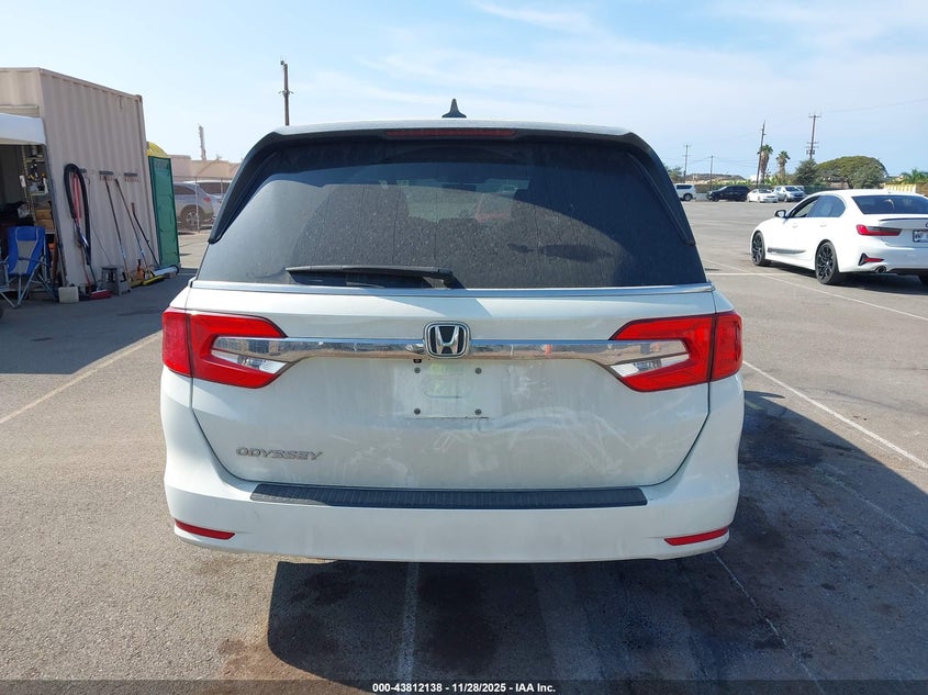 2018 Honda Odyssey Ex-L VIN: 5FNRL6H74JB108286 Lot: 43812138