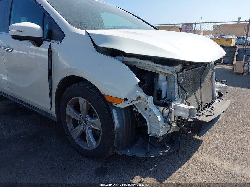 2018 Honda Odyssey Ex-L VIN: 5FNRL6H74JB108286 Lot: 43812138