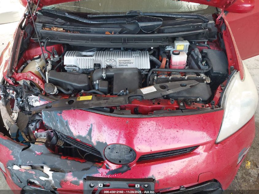 2015 Toyota Prius Two VIN: JTDKN3DU9F1893863 Lot: 43812160