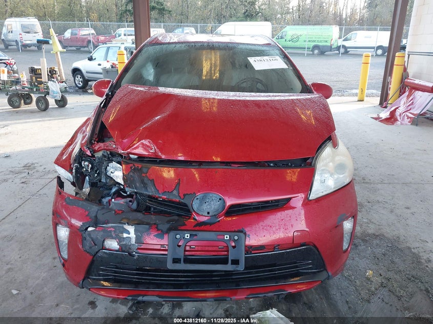 2015 Toyota Prius Two VIN: JTDKN3DU9F1893863 Lot: 43812160