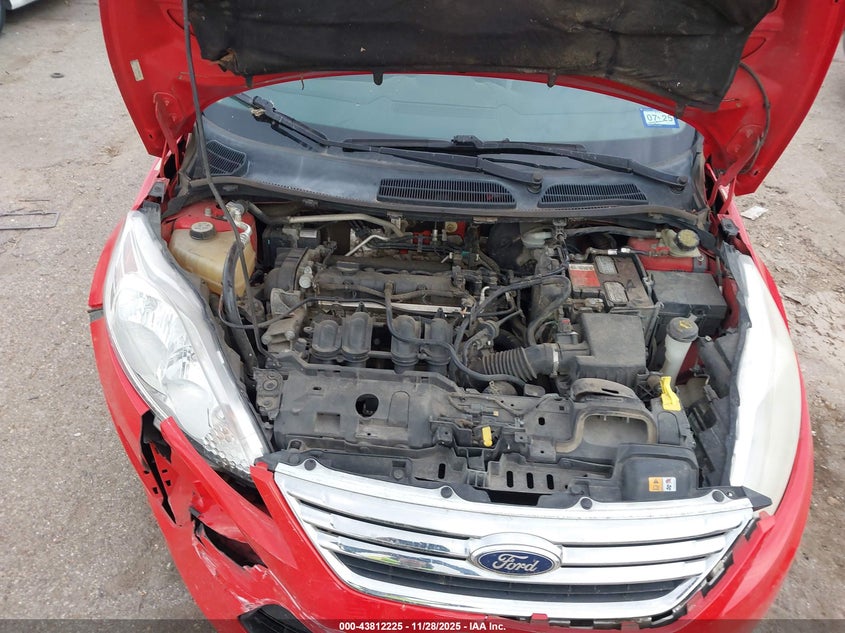 2013 Ford Fiesta Se VIN: 3FADP4BJ9DM220188 Lot: 43812225