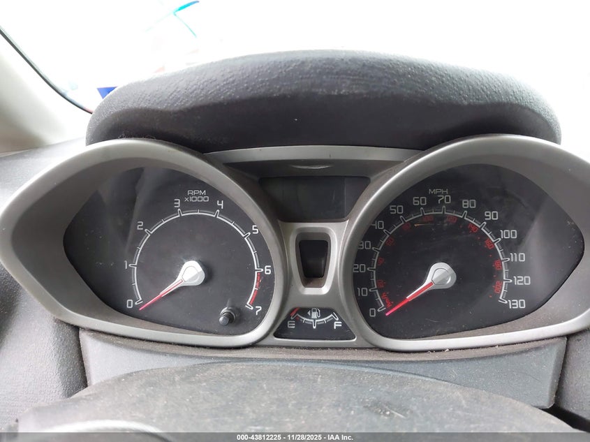 2013 Ford Fiesta Se VIN: 3FADP4BJ9DM220188 Lot: 43812225