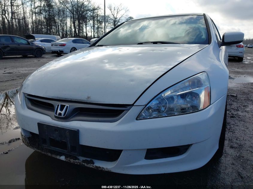 2006 Honda Accord 3.0 Ex VIN: 1HGCM82686A006635 Lot: 43812237