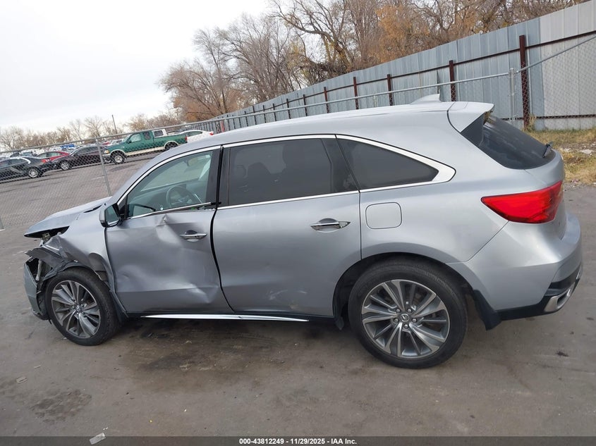 2017 Acura Mdx Technology Package VIN: 5FRYD4H51HB013284 Lot: 43812249