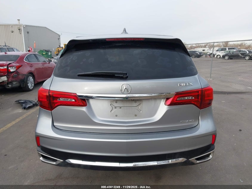 2017 Acura Mdx Technology Package VIN: 5FRYD4H51HB013284 Lot: 43812249