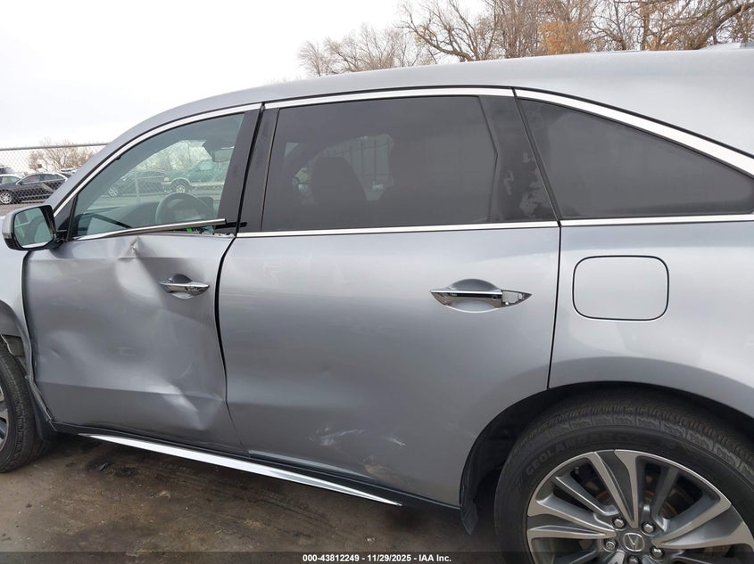 2017 Acura Mdx Technology Package VIN: 5FRYD4H51HB013284 Lot: 43812249