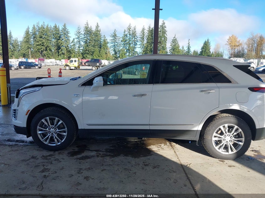 2022 Cadillac Xt5 Awd Premium Luxury VIN: 1GYKNDR49NZ133229 Lot: 43812250