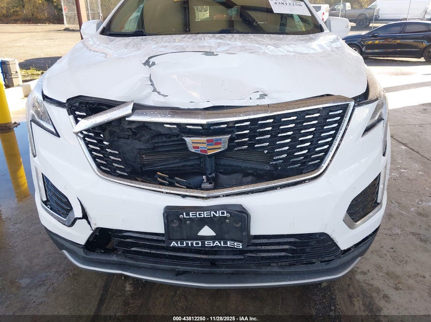 2022 Cadillac Xt5 Awd Premium Luxury VIN: 1GYKNDR49NZ133229 Lot: 43812250