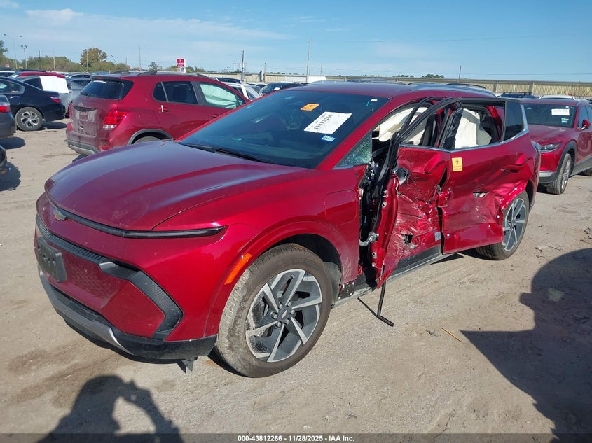 2025 Chevrolet Equinox Ev Lt 2 VIN: 3GN7DNRP6SS208449 Lot: 43812266