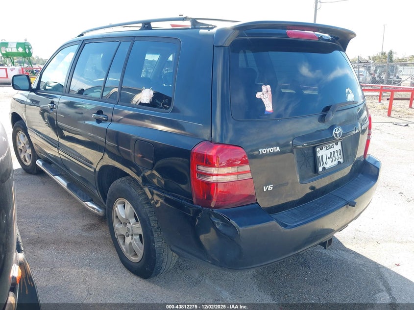 JTEHF21A020045510 2002 TOYOTA HIGHLANDER photo no. 3